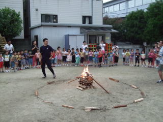 年長児キャンプ